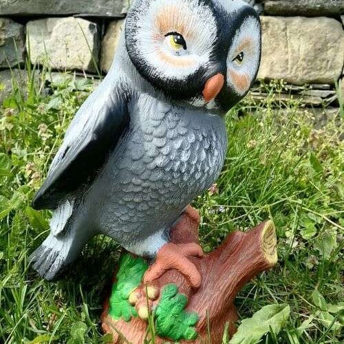 Градинска Фигура Бяла Сова - TGC92 - голяма