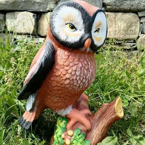 Градинска Фигура Бяла Сова - TGC92 - голяма