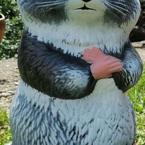 Градинска Фигура Сив Енот - TGC83 - голям