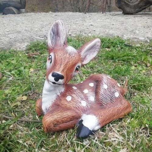 Градинска Фигура Сърна на крака - TGC59 - средна