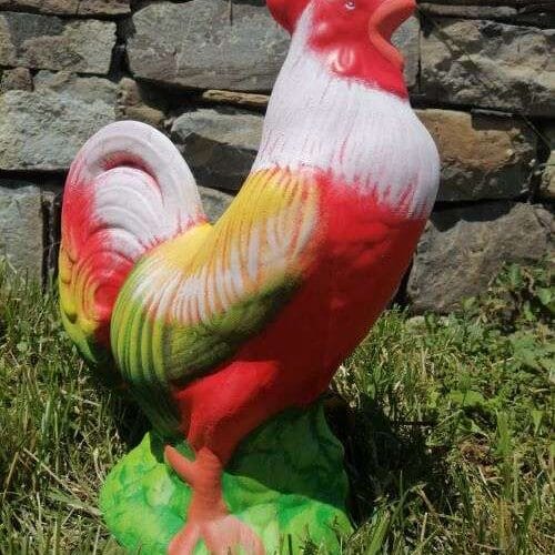 Градинска Фигура Петел на поставка - TGC126