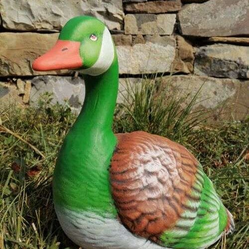 Градинска Фигура Канадска гъска - TGC140 - зелена