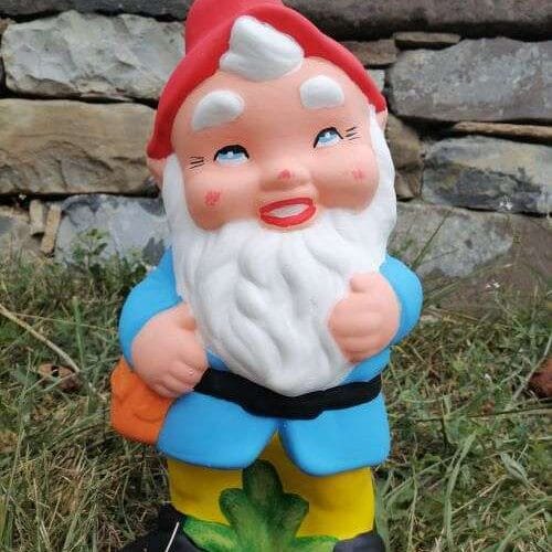 Градинска Фигура Джудже с количка - TGC142