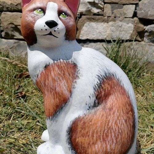 Градинска Фигура Котка - TGC170 - седнала