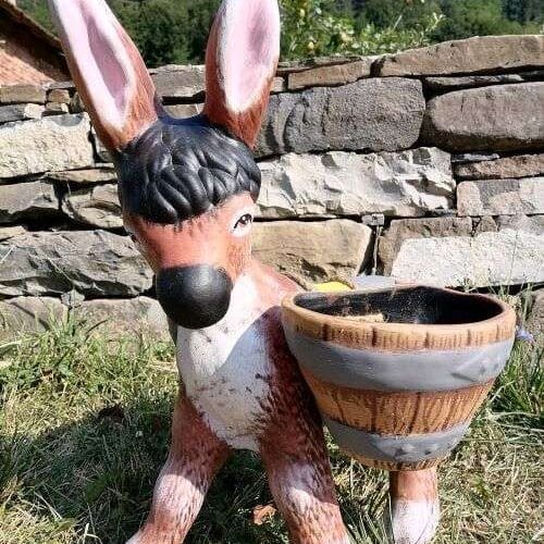 Градинска Фигура Магаре - TGC184 - кафяво