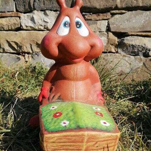 Градинска фигура Мравка с количка - TGC202