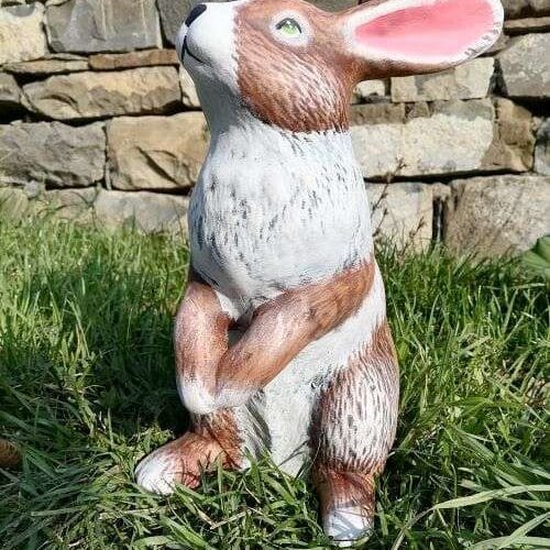 Градинска фигура Див Заек - TGC227 кафяв