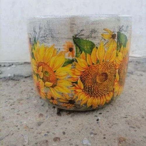 Керамична кашпа - TGP380