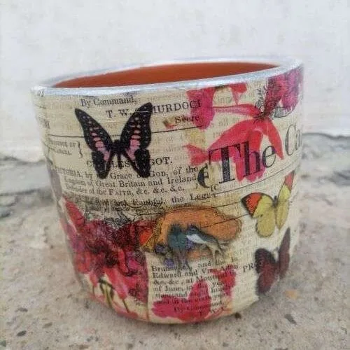 Керамична кашпа - малка - TGP383